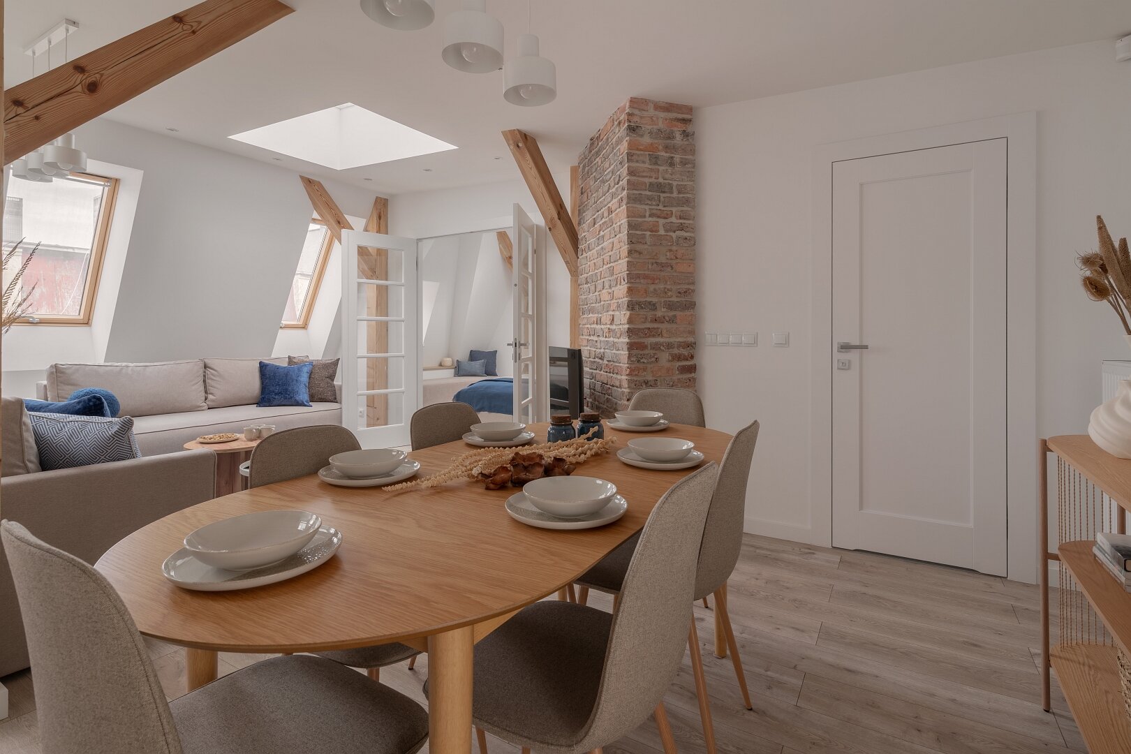 Apartament z 1 sypialnią i balkonem Apartament z 1 sypialnią i balkonem